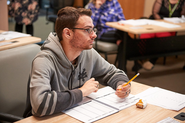 Sean Calhoun is a student in the Passport to Independence program.